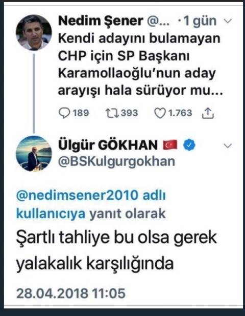 Nedim Şener'den Ülgür Gökhan'a Bomba Sözler.! 2 llmmmmmllll1