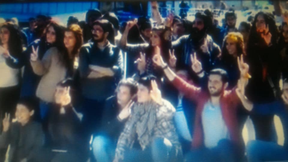 APO ve PKK Bayrakları Altında Barış Güvercini ÜLGÜR GÖKHAN (Video Haber) 34 23