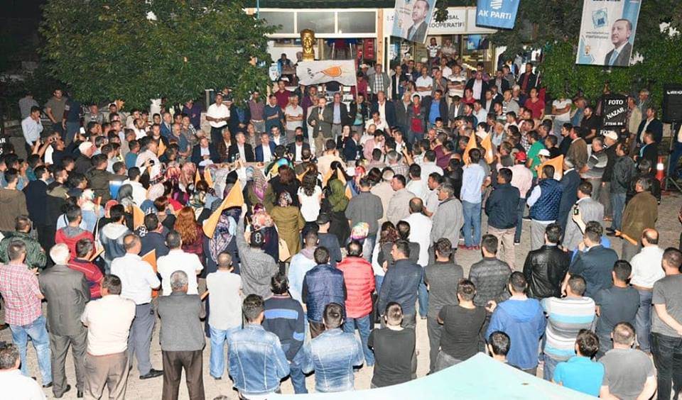 TURAN'dan Bayramiç Evciler'de Gövde Gösterisi. Coşkuyla Karşılandı.! 2 btt2