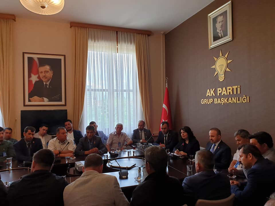 Bülent Turan Çanakkale Merkez Muhtarlarını TBMM'de Misafir Etti 4 bü3