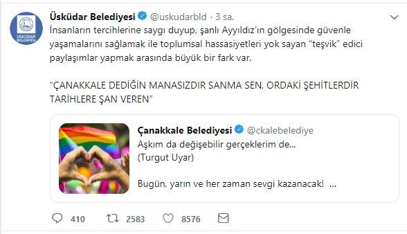 Çanakkale Belediyesinin LGBTİ Paylaşımına Tepkiler Artıyor 3 lgbt2