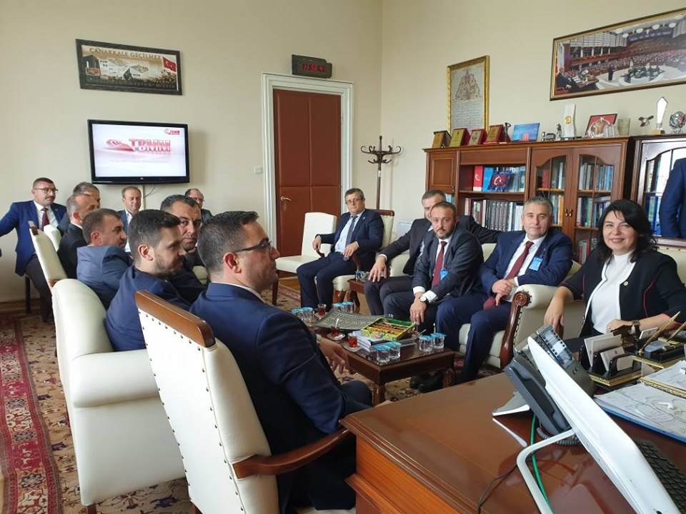 Çanakkale İl Genel Meclis Üyelerinden Ankara Çıkarması 3 bü1