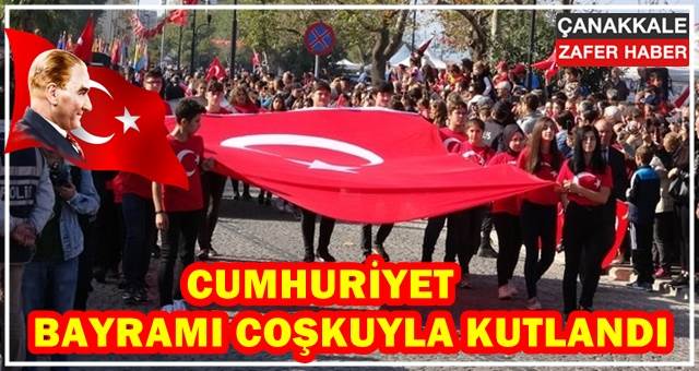 Çanakkale’de Cumhuriyet Bayramı Kutlamaları Coşku ile Gerçekleşti
