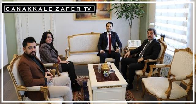 AK Parti İl Başkanı Naim Makas İlk Ziyaretine Çanakkale Valiliği ile Başladı 2 naim ziyaret ilk valilik