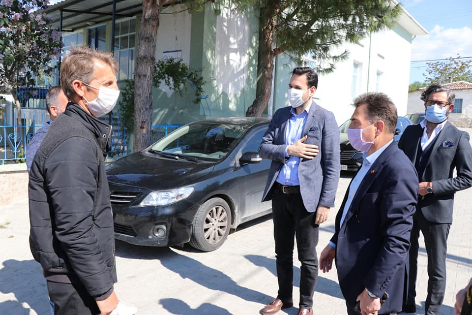 Naim MAKAS ve Yıldıray ÖLÇEK Köy Ziyaretlerine Devam Ediyor 3 AA1