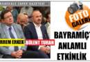 AK Parti ve CHP’nin Kurmayları Bayramiç ilçesinde ki etkinlikte Buluştu