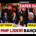 İçişleri Bakan Yardımcısı Bülent Turan, MHP Genel Başkanı Devlet Bahçeli ile