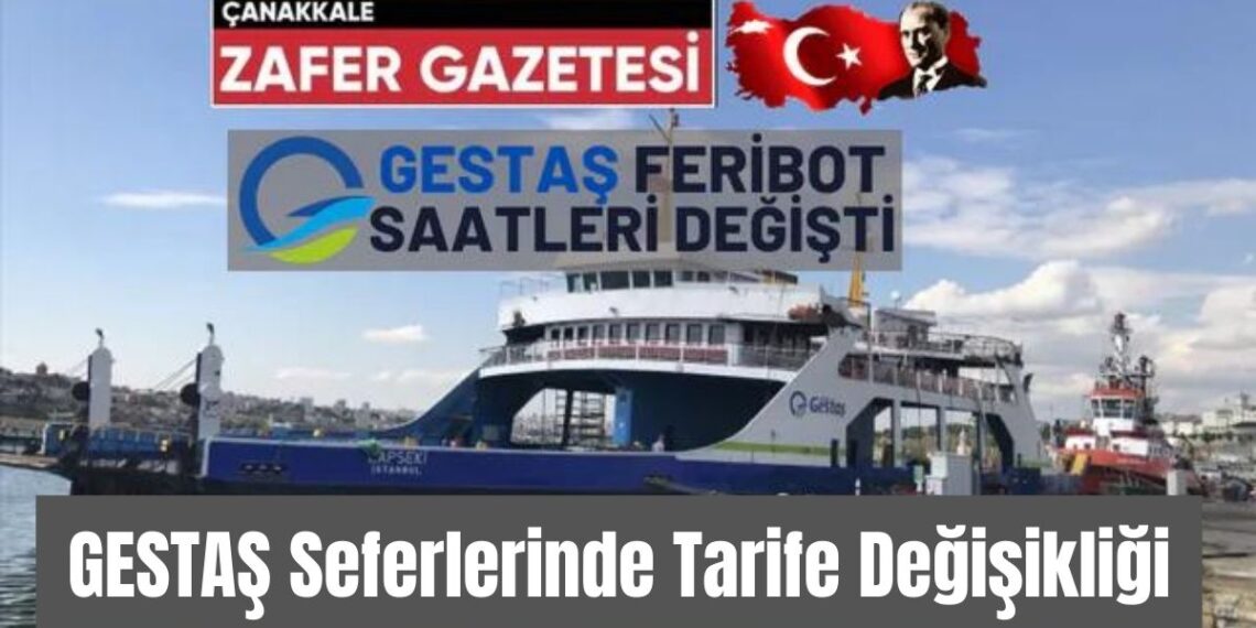 GESTAŞ seferlerinde tarife değişikliği yapıyor