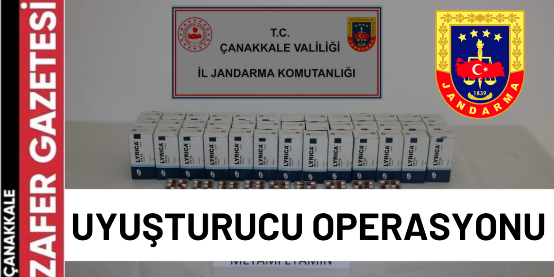 Çanakkale İl Jandarma Komutanlığından Dört (4) Dikkat Çeken Operasyon
