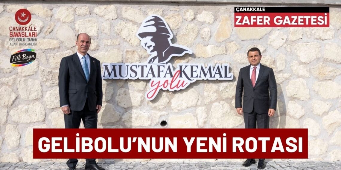 “MUSTAFA KEMAL YOLU” Filli Boya’nın Destekleri İle Gelibolu’nun Yeni Rotası Oldu