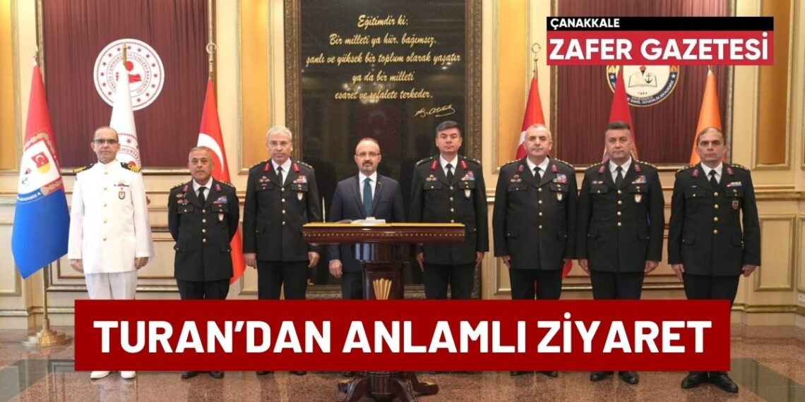 Bülent Turan, Jandarma ve Sahil Güvenlik Akademisini Ziyaret Etti.