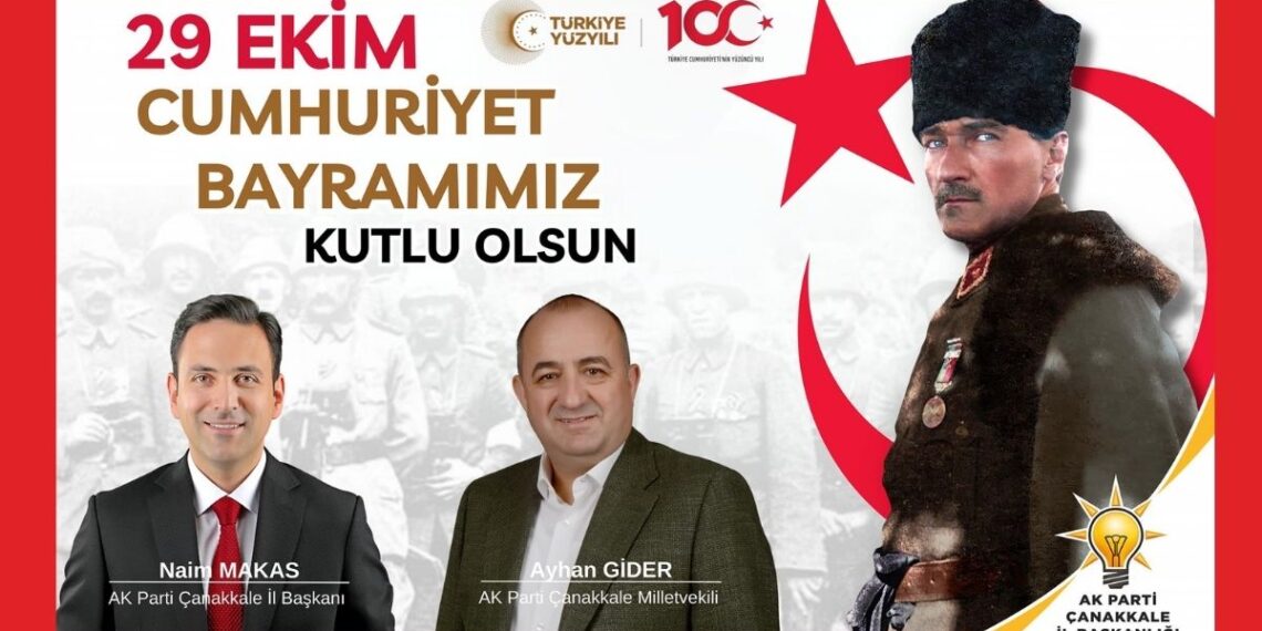 AK PARTİ’DEN 29 EKİM CUMHURİYET BAYRAMI MESAJI