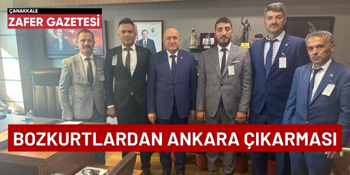 Çanakkale’nin MHP’li İş İnsanlarından Ankara Ziyareti.