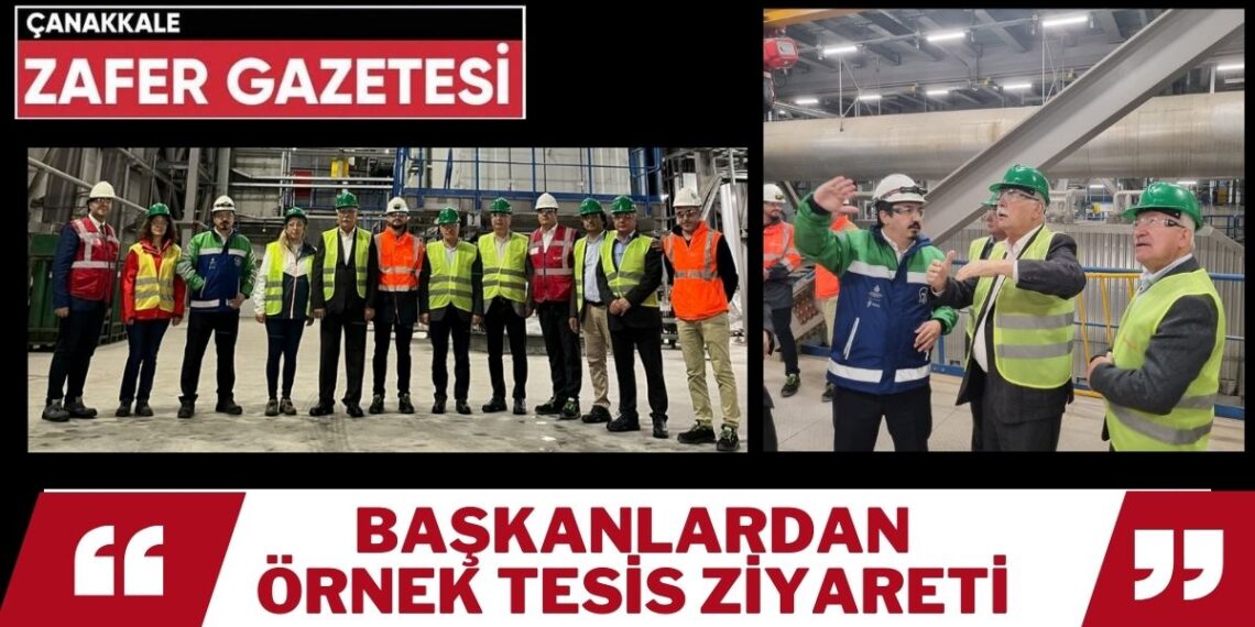 Başkanlar İstanbul’da ki Atık Yakma ve Enerji Üretim Tesisini Yerinde İncelendi.