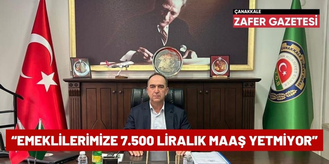 Çanakkale Ziraat Odası Başkanı Ufuk Ünver; “Bu Yanlıştan Bir An Önce Dönülmeli”