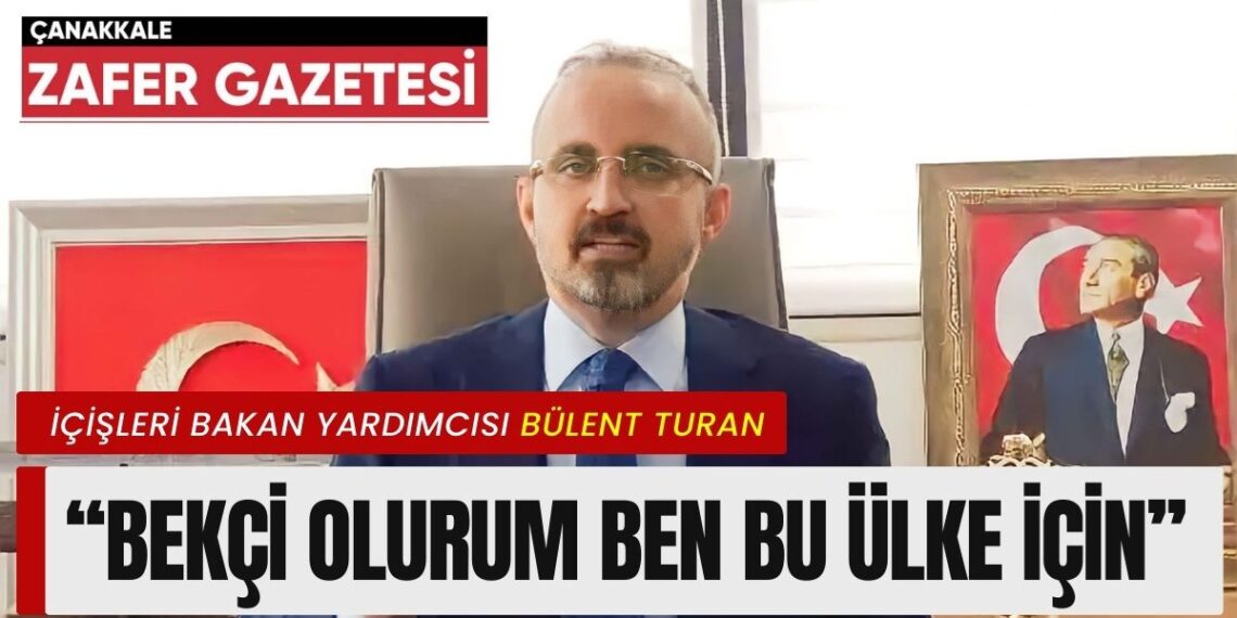 Bülent Turan ''Şerefsiz amir olmaktansa, şerefli memur olmayı tercih ederim. '' 2 Bülent Turan ”Şerefsiz amir olmaktansa, şerefli memur olmayı tercih ederim. ”