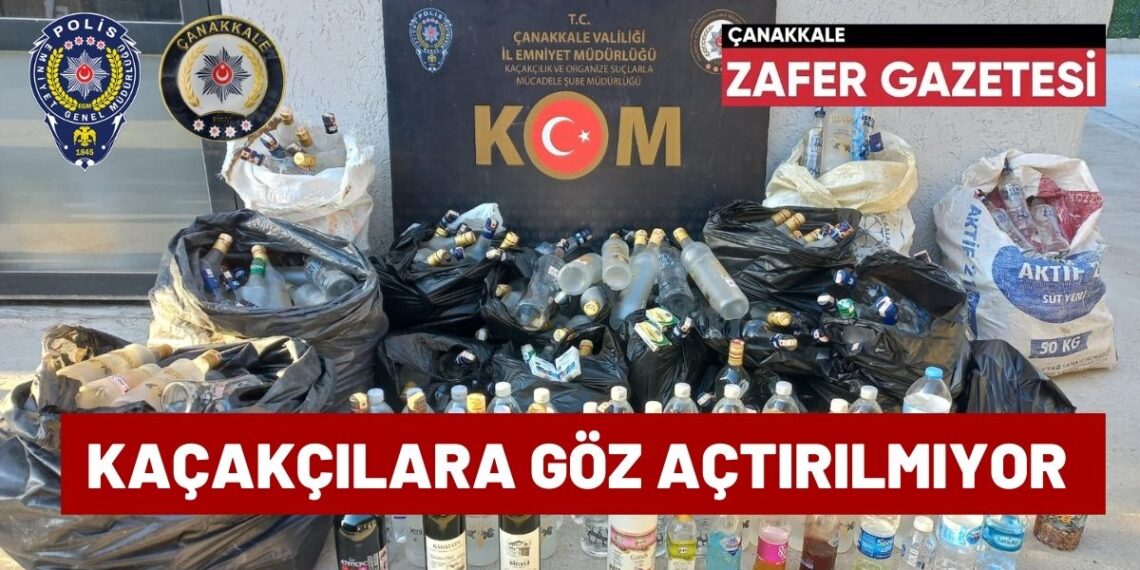 Alkollü İçki Kaçakçılığı / Sahteciliği Yapanlara Yönelik Operasyon.