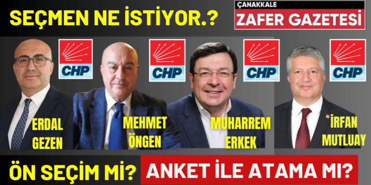 CHP'de Aday Belirleme Yöntemi Nasıl Olmalı ? Ön Seçim mi Genel Merkez Yoklaması mı? 1 chp