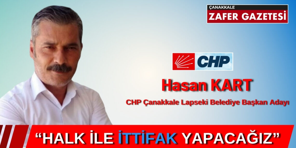 Lapseki Belediye Baskan Adayi Hasan Kart Projelerini Açıkladı