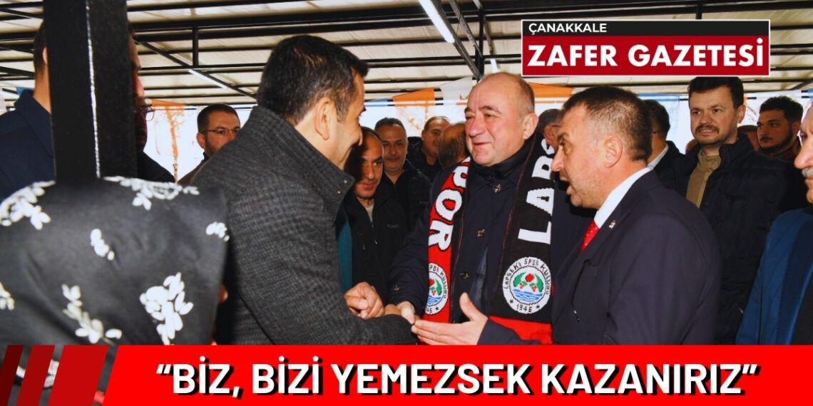 Gider, Lapseki’de Teşkilat Buluşmasında Konuştu