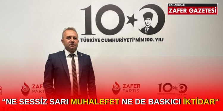 NE SESSIZ SARI MUHALEFET NE DE BASKICI IKTIDAR