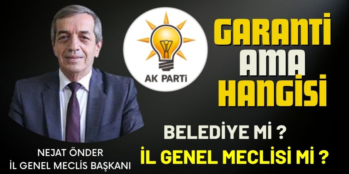 ÖNDER, CHP’DEN SONRA ÇANAKKALE’DE AK PARTİ’NİN DE ABİSİ OLDU