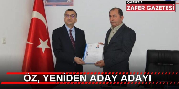 OZ YENIDEN ADAY ADAYI