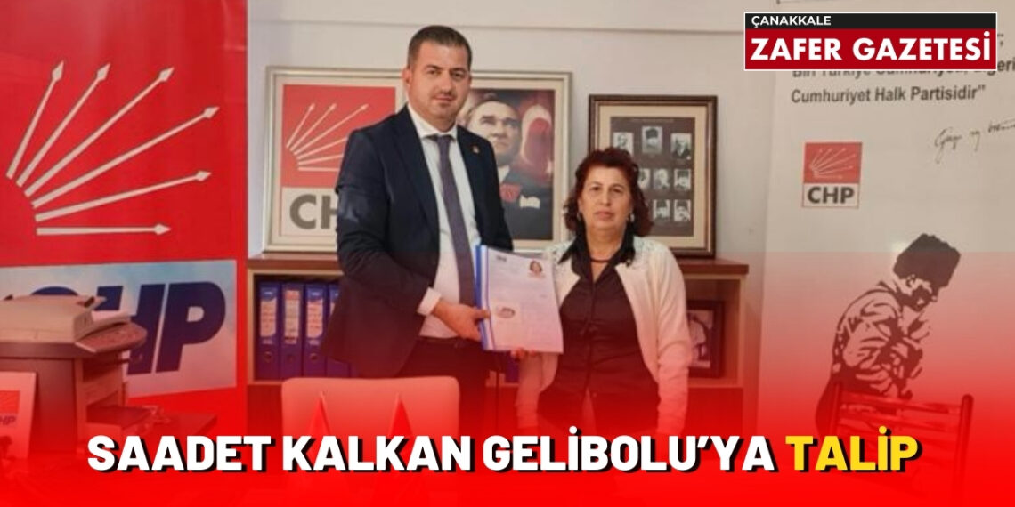 Gelibolu’da Bir Kadın Aday