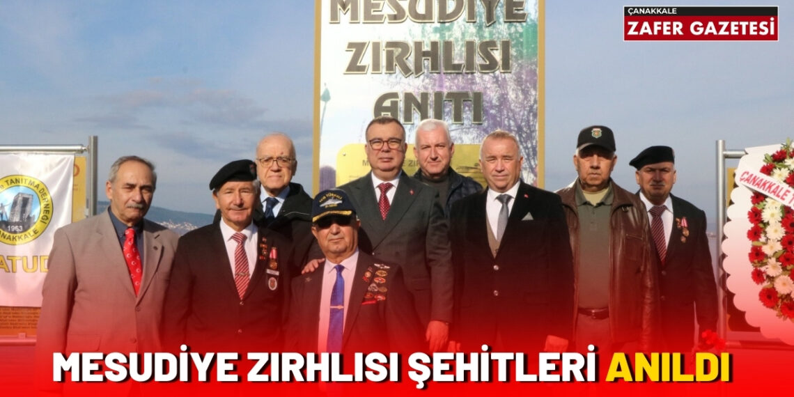 Çanakkale’de Mesudiye Zırhlısı Şehitleri Anıldı