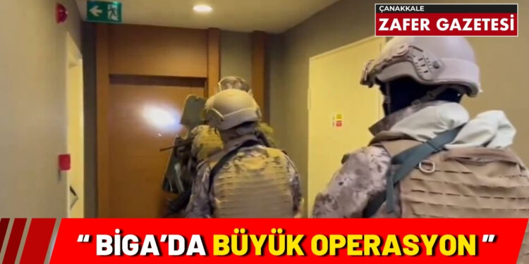 Çanakkale Biga'da Kırmızı Bülten İle Aranan Şahıslar Tutuklandı. 1 3