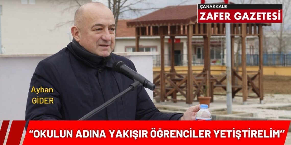 AK Parti Milletvekili Gider, Yenice Vali Muhterem İnce Fen Lisesi’nin Açılışına Katıldı