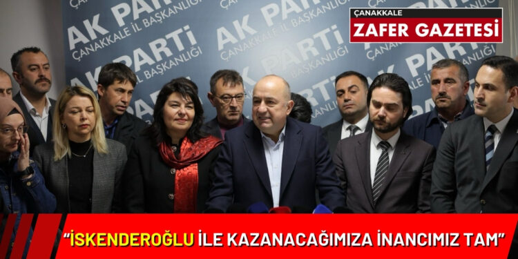 Gider: "Çanakkaleli'lerden İskenderoğlu'na Destek Bekliyorum.." 1 Bir baslik ekleyin 6