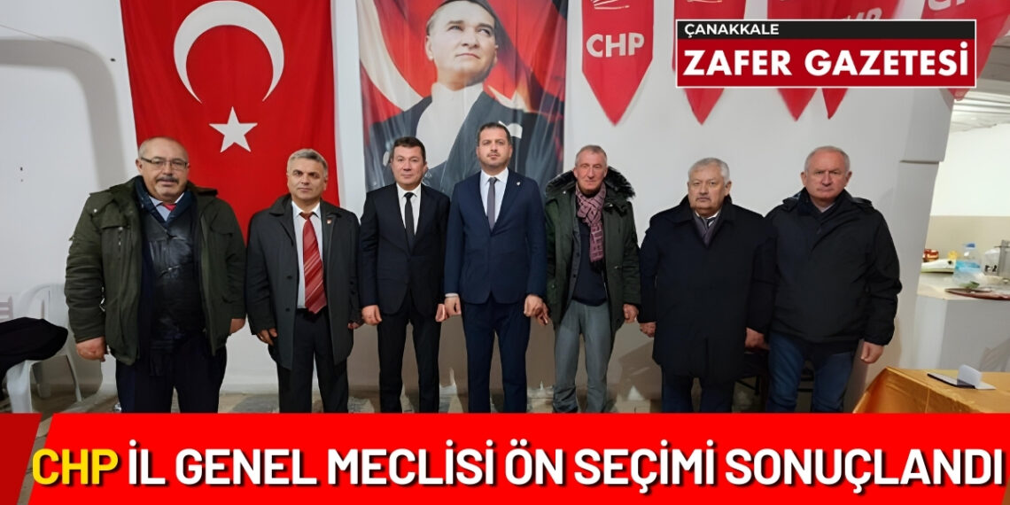 Gelibolu’da İl Genel Meclisi Önseçimi Sonuçlandı