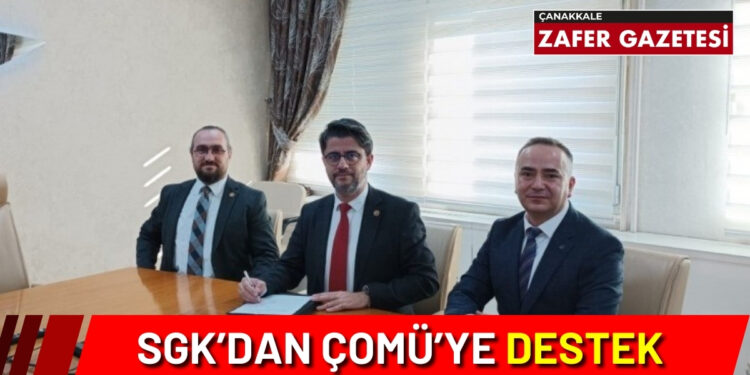 SGK’dan ÇOMÜ Sağlık Kurumlarına Bütçe Desteği.. 1 SEFERLER IPTAL EDILDI 2