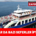 Çanakkale Adalar Hattında Fırtına Sebebiyle Bazı Seferler İptal Edildi