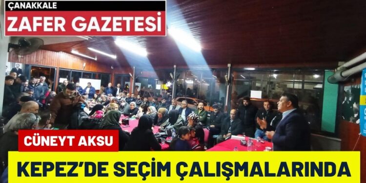 Cüneyt AKSU Kepez’de Toplantılara Devam Ediyor. 1 DAHA FAZLASINA HAZIRMISIN LAPSEKI 15