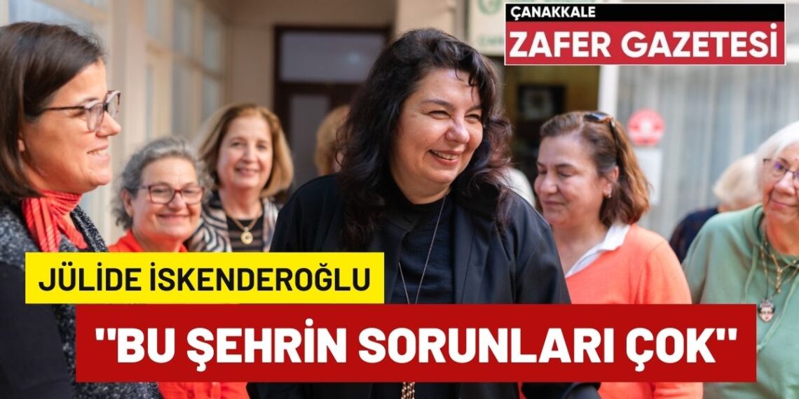 Jülide İskenderoğlu’ndan Türk Anneler Derneği Çanakkale Şubesi Ziyareti