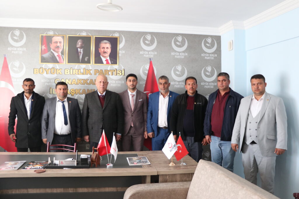 Büyük Birlik Partisi Çanakkale Adayları'nı Tanıttı.. 7 IMG 0317
