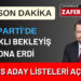 Çanakkale’de İYİ Parti’nin Belediye Meclisi Adayları Açıklandı