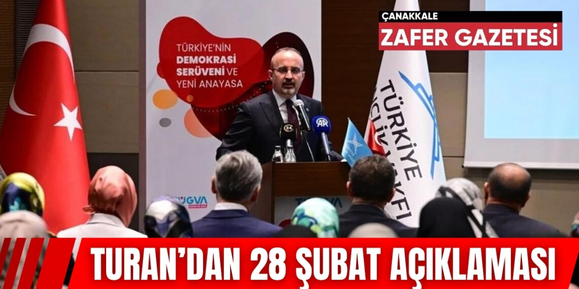 Bülent TURAN; “O Gün Sessiz Kalmakla Övünenlerden Utanıyorum”