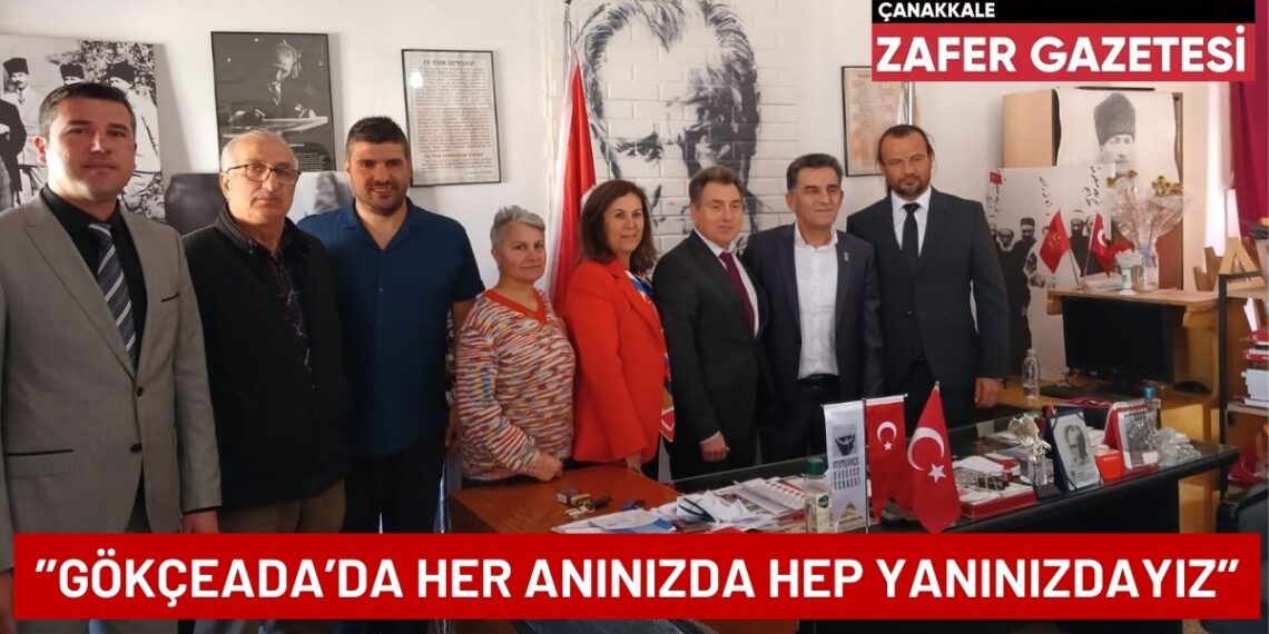 Yıldıray Ölçek Gökçeada’da Çarşı Ziyaretinde Bulundu..