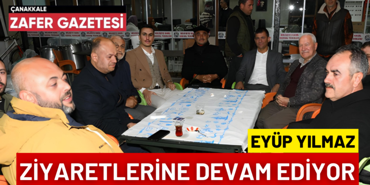Eyüp YILMAZ Ve Ekibi Lapseki Şoförler Odasını Ziyaret Etti. 1 2B3972B9 F0EA 4F87 BD4B D4011CF2611B