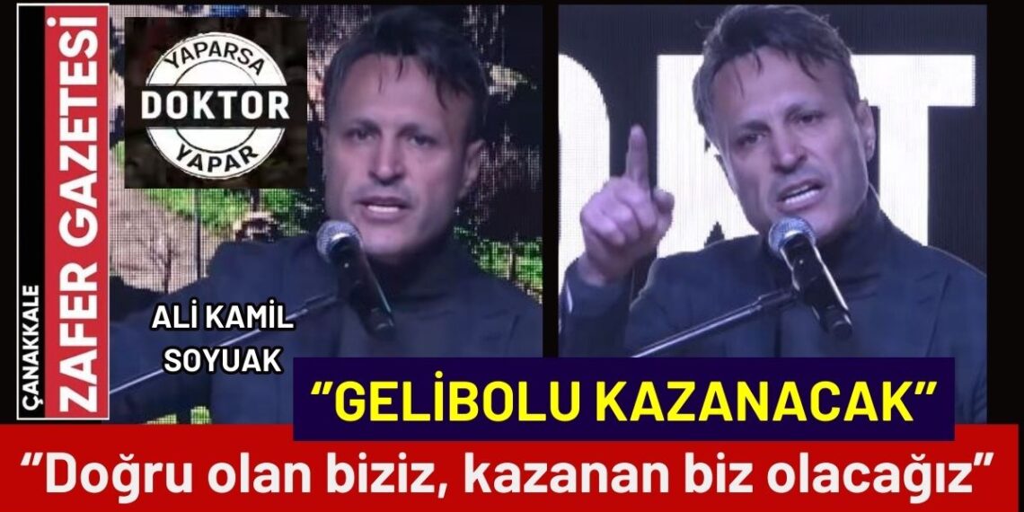 Gelibolu’dan ”TEK ÇARE DOKTOR” Sesleri Yükseliyor