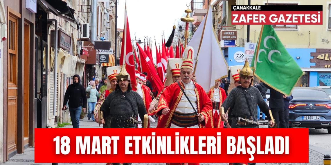 18 Mart Etkinlikleri Çimenlik Kalesinde Başladı.
