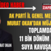 Çan İl Genel Meclis Üyesi Murat OKAN’dan Çanlı Hemşehrilerine Müjde.
