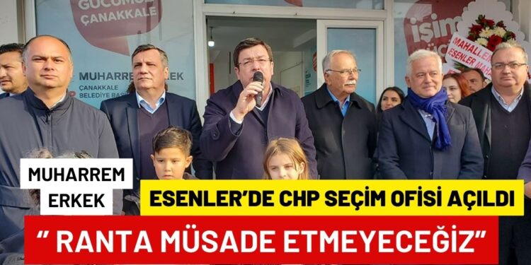 CHP'li Muharrem ERKEK ''Çanakkale'de Ranta ve Talana Müsaade Etmeyeceğiz'' 1 Good 19