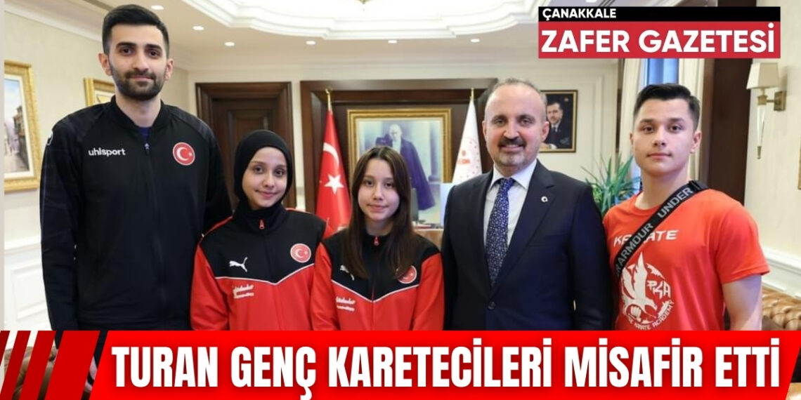 Bülent TURAN İle Çanakkaleli Genç Kareteci Beyza AKKAYA Bir Araya Geldi. 5 Bülent TURAN İle Çanakkaleli Genç Kareteci Beyza AKKAYA Bir Araya Geldi.