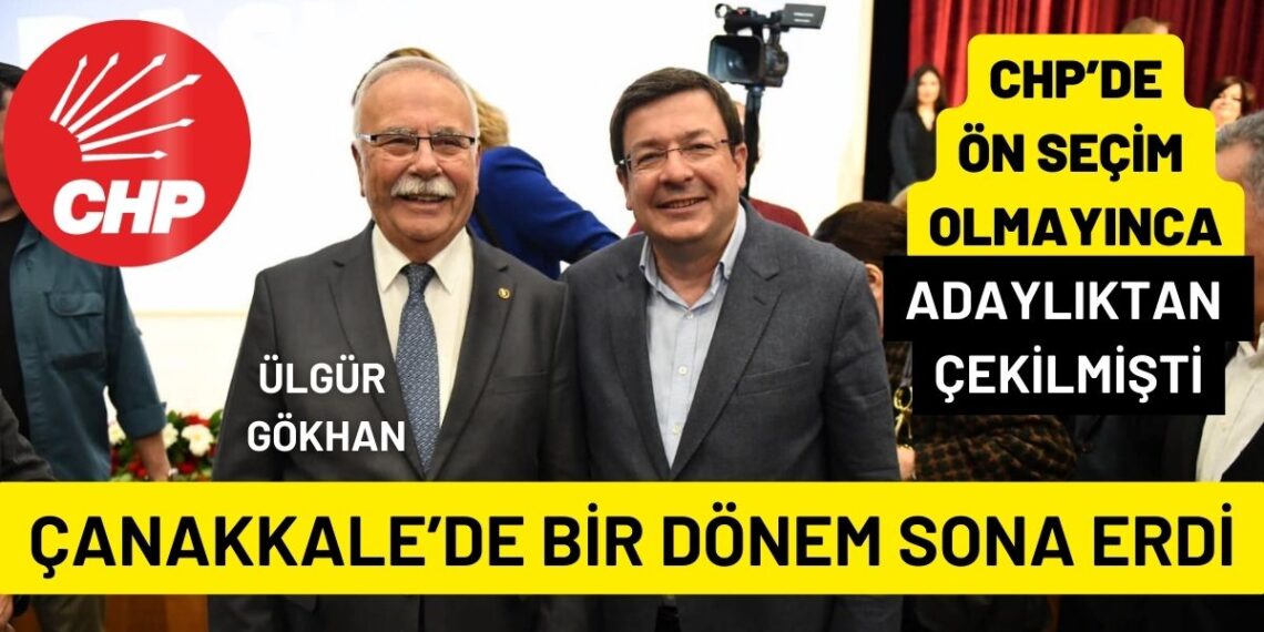 Ülgür Gökhan ”22 Yıllık Gururla VEDA Değil VEFA…” dedi