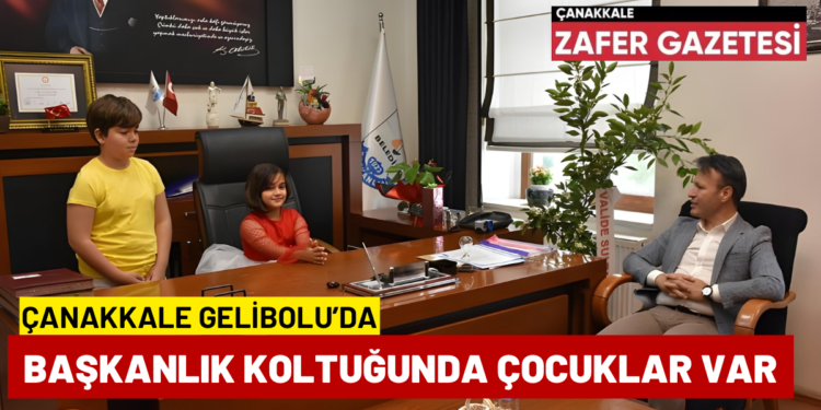 Ali Kamil Soyuak Başkanlık Koltuğunu Çocuklara Devretti. 1 4FA8ED6C 7D3E 4DE7 9EF5 408AF30D6F22