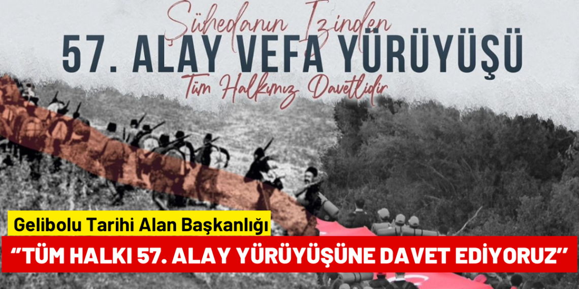 25 Nisan sabahı 57. Alay Yürüyüşü Gerçekleşecek.